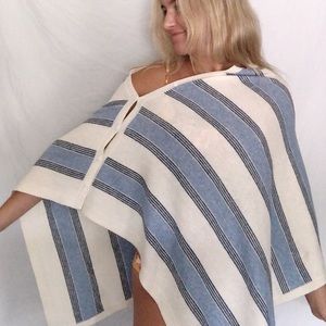 Vintage Cashmere Poncho ⚓️🐬